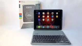 ZeroChroma Keyboard Slide-Lid Case for iPad Air/Air 2: Innovative Bluetooth Keyboard Case!