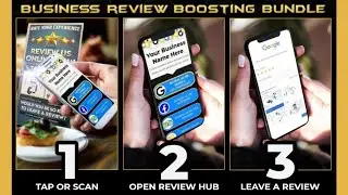 How To Get More Online Business Reviews on Google, Facebook, etc.| BUSINESS REVIEW BOOSTING BUNDLE⭐🚀