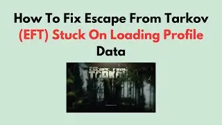 Как исправить зависание Escape from Tarkov (EFT) при загрузке данных профиля (руководство по испр...