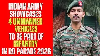 Indian Army Showcases 4 Unmanned Vehicles That Will Change The Course How Infantry Operates