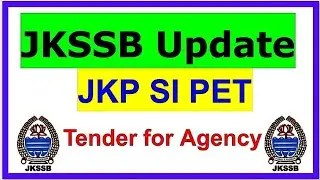JKSSB Update Regarding JKPSI PET