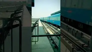 Rashidiya Metro Station￼ |Centrepoint metro changing the line #dubaimetro #dubairoad #youtubeshorts