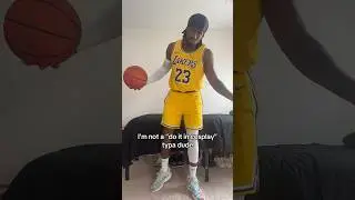 Unless she tryna Strive For Greatness&hellip; 👀😂 #basketball #cosplay #viral