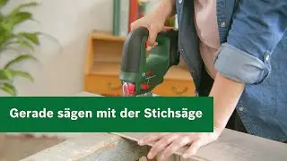 Gerade Schnitte mit der Stichs&auml;ge &ndash; so geht&rsquo;s