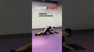 Foam Roller Lateral Quad Massage