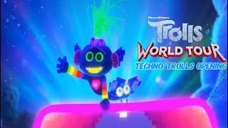 Trolls World Tour Opening Scene Techno Trolls