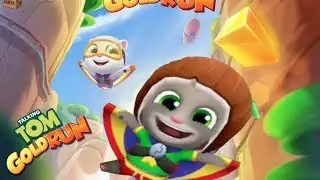 SPLASHY TOM FlyingMap Fullscreen🤑TomGoldRun General Tom Flying Side World Map 🔘Gameplay Kid #360