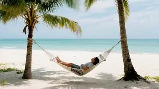 Tropical Beach Harmony Breaths Deeper Than Night For Deep Ocean Dream Sleep 🌊