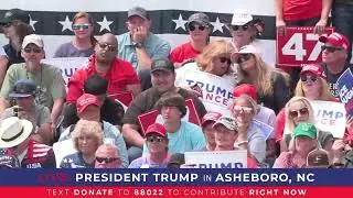 Speech: Donald Trump Holds a Political Rally in Asheboro, North Carolina - August 21, 2024