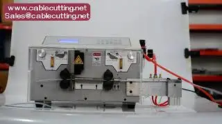 Flex cable cutting and stripping machine ribbon cable cutting stripping machine flat cable splitting