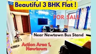 3bhk hidco individual flat near Newtown bus stand business club AA1,Kolkata ,#3bhkflatforsale 