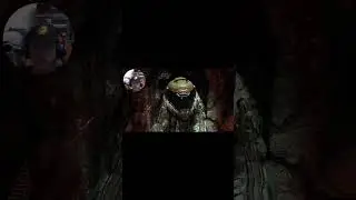 Doom guy puts on the helmet