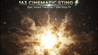 163) Cinematic Sting ⚡ | Epic Impact Hit Transition Sound Effect for Trailers, Intros & Edits |