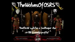 ☠️Deathrow snatches Soul Reaper axe +1Bil in savage profits☠️