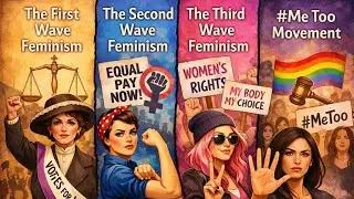 Waves of Feminism| First Second Third waves of Feminism #Metoo movement CSS UPSC PMS Feminism 