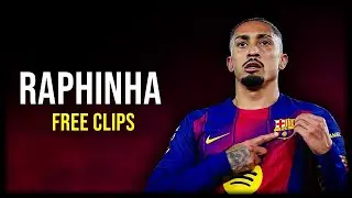 Raphinha 4K Clips For Edits 2026 &bull; Free Scene Pack + Celebrations &bull; No Watermark 2160p
