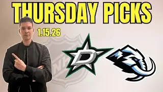 Stars vs Mammoth Picks & Predictions | August Young NHL Best Bet | Jan 15, 2026