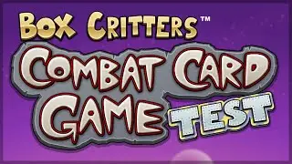 Box Critters - COMBAT CARD GAME IS OUT! How To Play