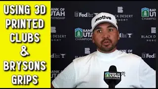 Jason Day On 3D Printing His OWN Golf Clubs & Jumbo Grips?!