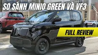 So s&aacute;nh Minio Green bản thực v&agrave; VF3: rẻ hơn 30 triệu nhưng nhiều chi tiết xịn s&ograve; phết