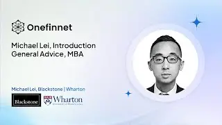 Wharton MBA - Intro - Mike, Blackstone Private Equity