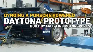 The Sound of Over 1000HP: Porsche Daytona Prototype on the Fall-Line Dyno