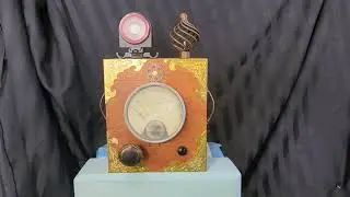 Robert Baxt's Steampunk Secret Remote Controlled Lie Detector Comedy Prop with Joke Routine Included