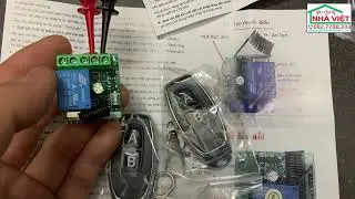 Hướng dẫn học lệnh điều khiển công tắc điều khiển từ xa DC 12V