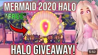 How to get a FREE MERMAID HALO 2020 * ROYALE HIGH* 2024🤍