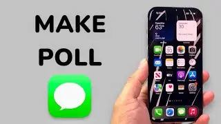 How To Make A Poll On iPhone Messages