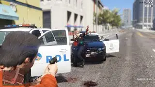 GTA V Korean Mob Hideout Raid + Ten Star Escape