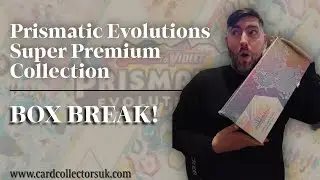 BOX BREAK!!! Pokemon Prismatic Evolutions Super Premium Collection