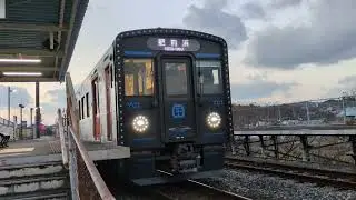 YC1系気動車 普通列車 肥前浜行き 長崎本線 東諫早駅を出発