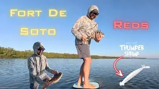 Sun Up To Sun Down At Fort De Soto | Every Species Was Biting | Reds, Flounder, Trout, Sheepshead