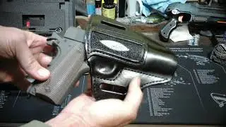 1911 holster from OZZY Orsborn! leather holster craftsmen himself.