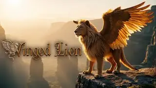 The Winged Lion of Eltarion: Protector of the Forgotten Realm | Epic Fantasy Tale**