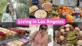 Living in Los Angeles | Gardening, Cooking & Grocery Shopping  🌿🍳🛒 🍂