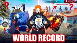 I Tried To Break Free Fire World Records in 24 Hours!