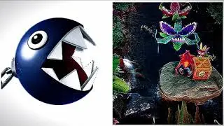 Battle with Chain Chomp Mario Party 9 VS Crash Bandicoot N. Sane Trilogy Upstream insturmental