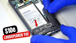 SAMSUNG S10e Loudspeaker Replacement (FIX IT at HOME!) | Step-by-Step