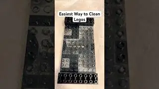 Easiest Way to Clean Dusty Legos #lego #legotutorial #cleaning