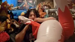 Inflate By Mouth Inflatable WetNoseSqueak Roxi Husky