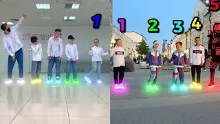 Шаффл Баттл 🔥 WHO IS BEST DANCER NEON MODE TUZELITY SHUFFL IVE 'XOXZ' MV STARSHIP STRAY KIDS SODAPOP