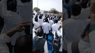 Peaceful protest at 22 Godam Jaipur with upen yadav sir