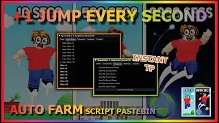 +1 JUMP EVERY SECOND Script Pastebin 2022 AUTO FARM | TELEPOR (INSTANT)