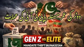Gen Z vs Elite Pakistan | Voter Age Debate & Election Engineering