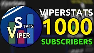 ViperStats To 1000 Subscribers LIVE