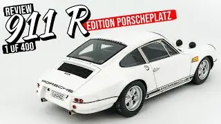 1/43 SCALE PORSCHE 911 R - THE ORIGINAL FOR THE PORSCHE MUSEUM! Spark miniature model car review