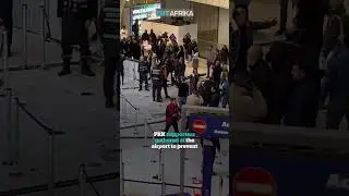 PKK Terror Supporters Attack, Injure Staff At Paris Airport #trtafrika #paris #fypシ #news #pkk