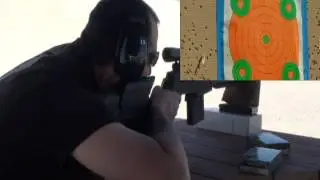 Archangel M1A Accuracy testing 20-30 MPH winds.avi